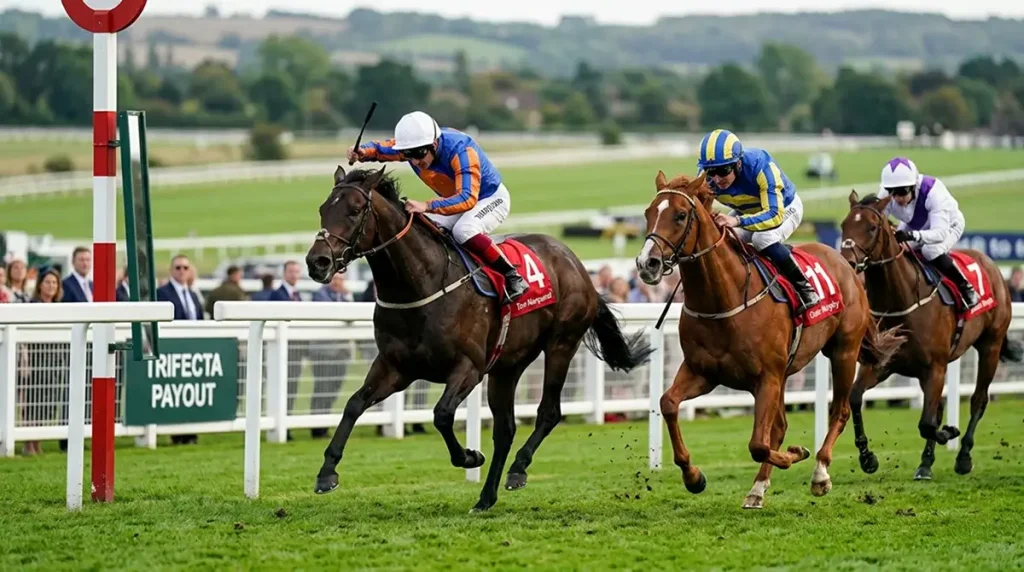 UK Tote Trifecta payout calculation showing pool deduction and dividend per unit